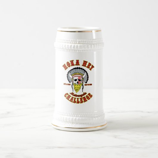 Hokaのちょっと挑戦ビールステイン ビールジョッキ (中央)