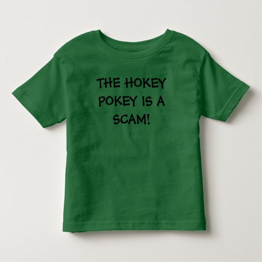 HOKEYの牢獄は詐欺です! トドラーTシャツ (正面)