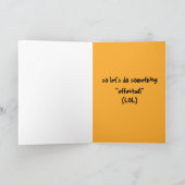 Hokey友情または愛カード カード (内部)