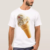 Hokey Pokey New ZealandアイスクリームTシャツ Tシャツ (正面)