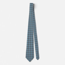 Hoki and Shuttle Gray Plaid Neck Tie