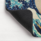 Hokusaiのヴィンテージの日本語による素晴らしい波 マウスパッド (コーナー)