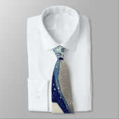 Hokusaiの波のタイ ネクタイ (タイ)