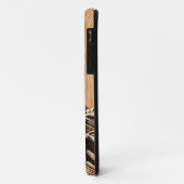 Hokusaiの素晴らしい波のタケ象眼細工のスタイル Case-Mate iPhoneケース (裏面/左)