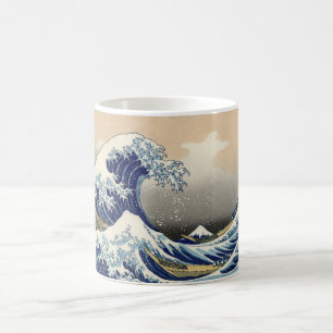 HOKUSAIの素晴らしい波 コーヒーマグカップ