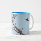 Hokusaiの"平和"コップ ツートーンマグカップ (正面右)