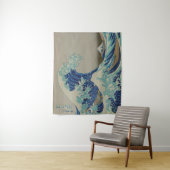 Hokusai著神奈川の素晴らしい波 タペストリー (インサイチュ)