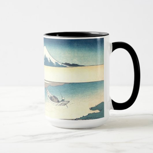 Hokusai: ボートからの富士 マグカップ (右)