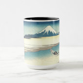 Hokusai: ボートからの富士 マグカップ (中央)