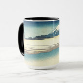 Hokusai: ボートからの富士 マグカップ (正面左)