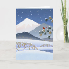 Hokusai -冬の木 カード