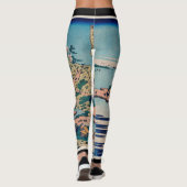 HOKUSAI 浮世絵プリント レギンス (裏面)