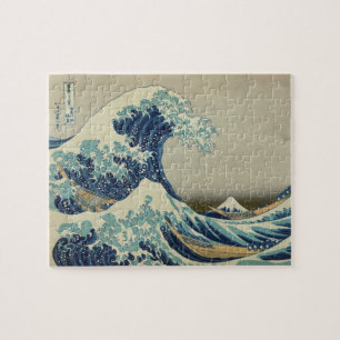 Hokusai: 神奈川を離れた素晴らしい波 ジグソーパズル