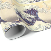Hokusai 「素晴らしい波」の包装紙 ラッピングペーパー (ロールコーナー)