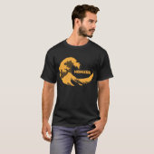 Hokusai -素晴らしい波 tシャツ (正面フル)
