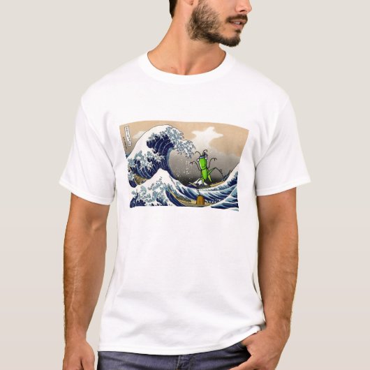 hokusai_1280-800のhopper-karatekid_TS Tシャツ (正面)