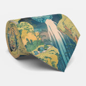 Hokusai Amida Falls Japan Waterfall  ネクタイ (ロール)