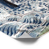 Hokusai Kirifuri Falls, Mount Kurokami, Shimotsuke ポスター (角)