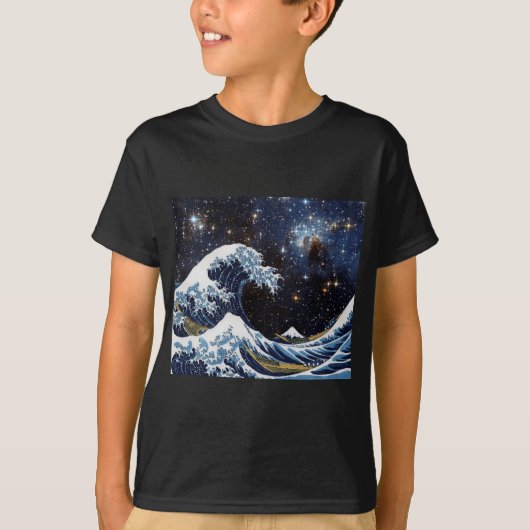 Hokusai & LH95 Tシャツ (正面)