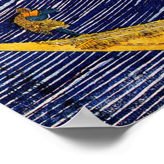 Hokusai Ocean Waves Poster ポスター (角)