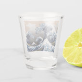 HOKUSAI, “ The 3 great wave of Kanagawa ” ショットグラス (裏面)