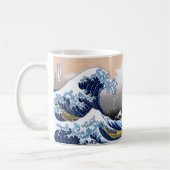 Hokusai , “ The Great Wave off Kanagawa ” コーヒーマグカッ コーヒーマグカップ (左)