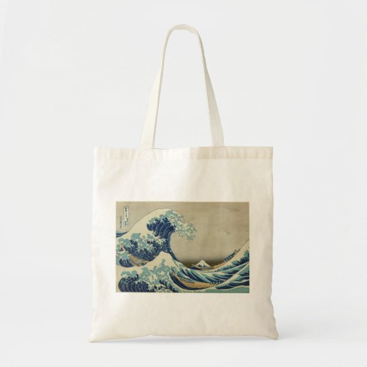 Hokusai - The Great Wave off Kanagawa トートバッグ (正面)