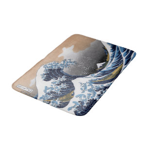 Hokusai , “ The Great Wave off Kanagawa ” バスマット