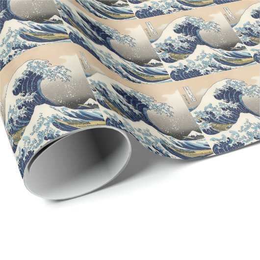 Hokusai, “ The Great Wave off Kanagawa ” ラッピングペーパー (ロールコーナー)