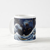 Hokusai , The_Great_Wave_off_Kanagawa + LH 95 コーヒーマグカップ (正面左)