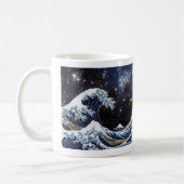 Hokusai , The_Great_Wave_off_Kanagawa + LH 95 コーヒーマグカップ (左)