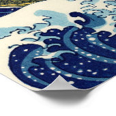 Hokusai The Great Wave Poster ポスター (角)