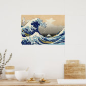 Hokusai The Great Wave Poster ポスター (キッチン)