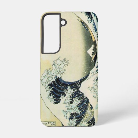 Hokusai Wave of Kanagaw Samsung Phone Case Galaxyケース (裏面)
