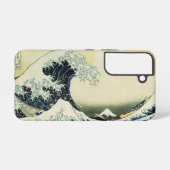 Hokusai Wave of Kanagaw Samsung Phone Case Samsung Galaxyケース (裏面横)