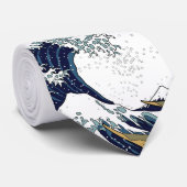 Hokusai's wave ネクタイ (ロール)