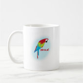 holaのオウム コーヒーマグカップ (左)