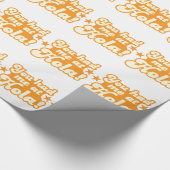 HOLAのメキシコスペインのな挨拶で私がこんにちはありました ラッピングペーパー (角)