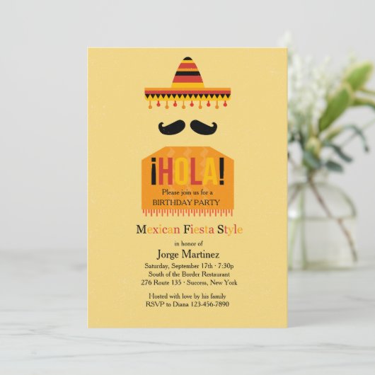 Holaの招待状 招待状 (スタンド正面)