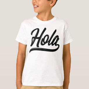 Holaスクリプト(黒) Tシャツ
