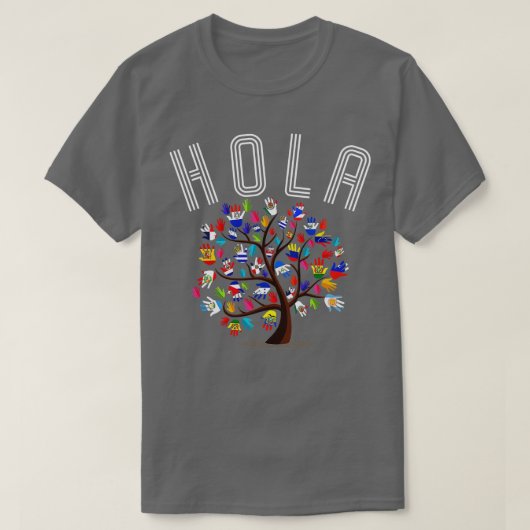 HOLAヒスパニック伝統月 Tシャツ (デザイン正面)