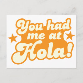 HOLAメキシコの挨拶をスペインのした ポストカード