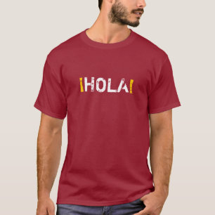 HOLA (こんにちは!) Tシャツ
