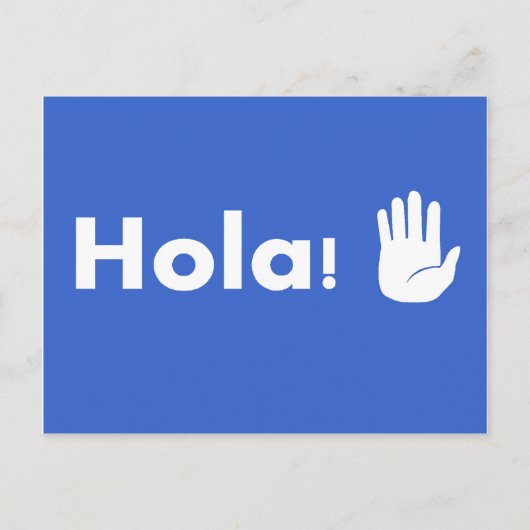 Hola ポストカード (正面)