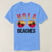 Hola Beache  Funny Beach Vacation  Summer Tank Top Tシャツ (デザイン正面)