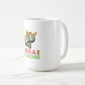 Hola BitchachosのサボテンのCinco Deメーヨーのフェスタのパーティー コーヒーマグカップ (正面右)