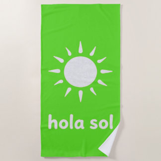 Hola Sol ビーチタオル