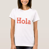 hola tシャツ (正面)
