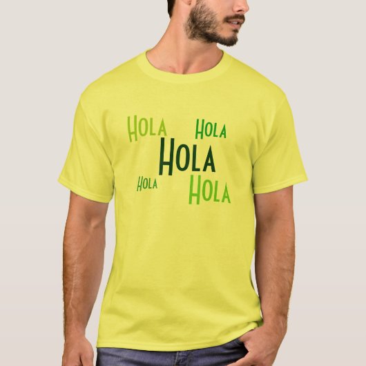 Hola T Yello Tシャツ (正面)