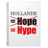 Holande Not Hope = Hype – ノートブック (正面)